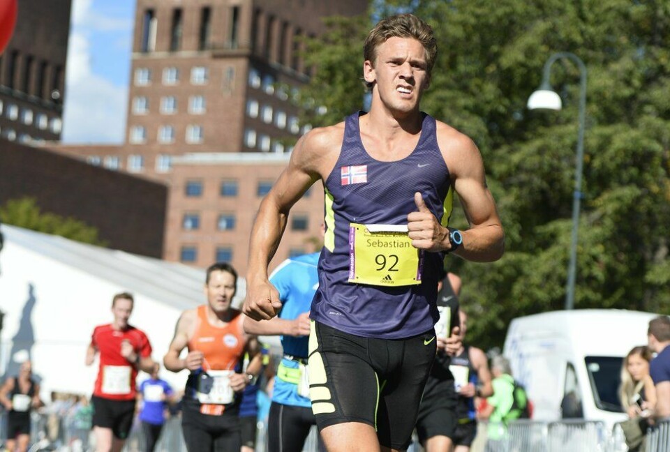 Sebastian Conrad Håkansson forteller om 17. mairaton-trippelen Oslo Maraton 2015 - halvmaraton