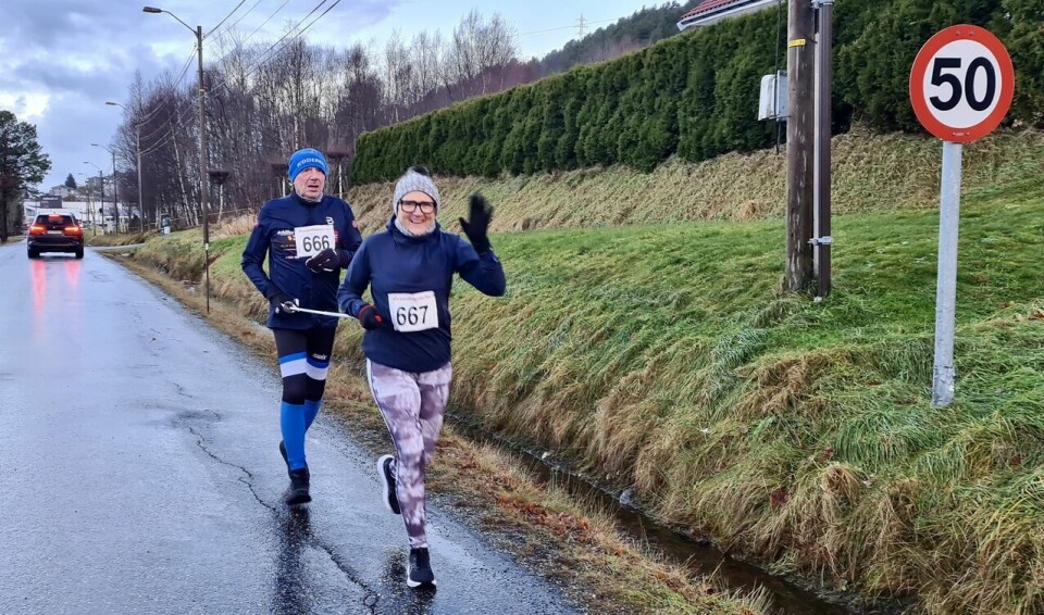 Bjorn Sether Wastvedt og Janne Elin Vatnaland vant 10 km i Ålesund 10km_Roedset_Riise