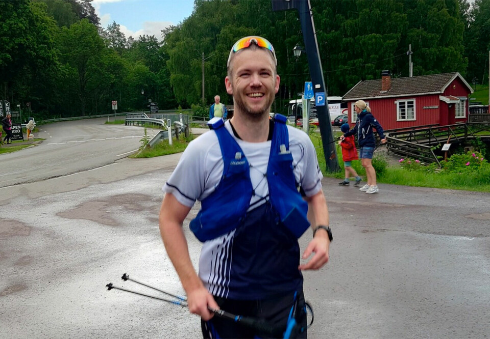 Rikard Tollefsen startet tøft og fullførte tøft. (Foto: Vestfold Historic Ultra Trail) Rikard Tollefsen startet tøft og fullførte tøft. (Foto: Vestfold Historic Ultra Trail)