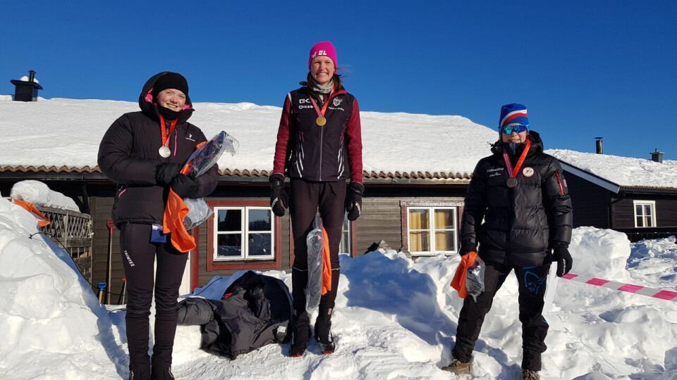 Ulvensøen og Baklid med NM-gull i skiorientering Medaljevinnere D17.JPG