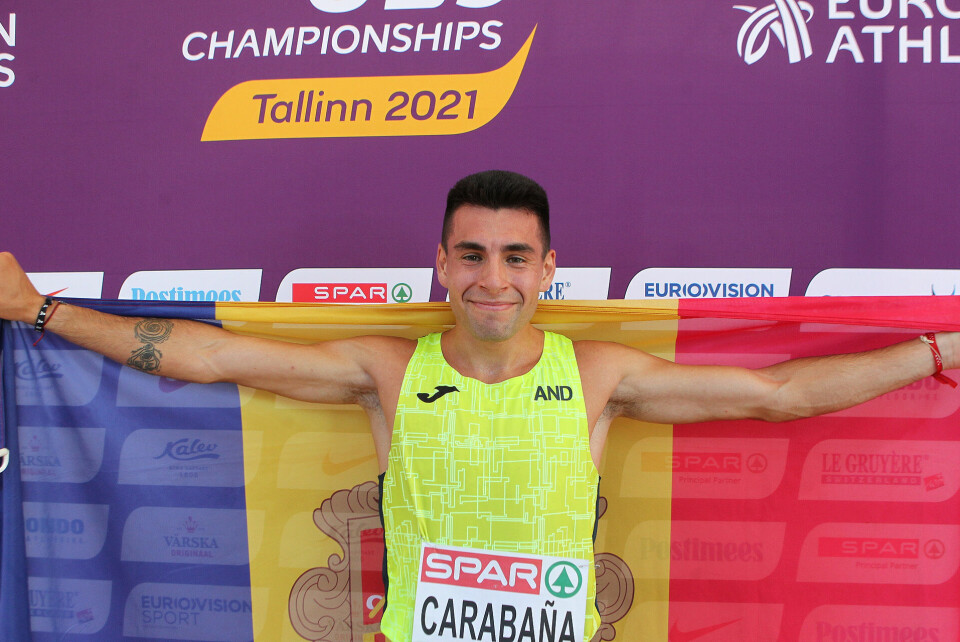 En sølv- og to bronsemedaljer til Norge i U23-EM. Fjerdeplass ble beste plassering for løperne. Nahuel_Carabane_Andorras_medalje_nr1_A20G2793.jpg