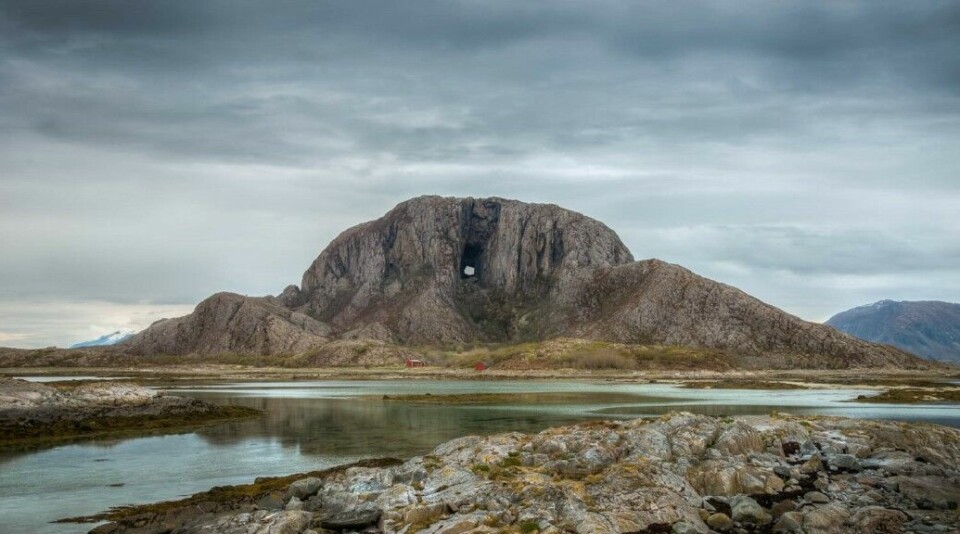 Torghatten (arrangørfoto). Torghatten (arrangørfoto).