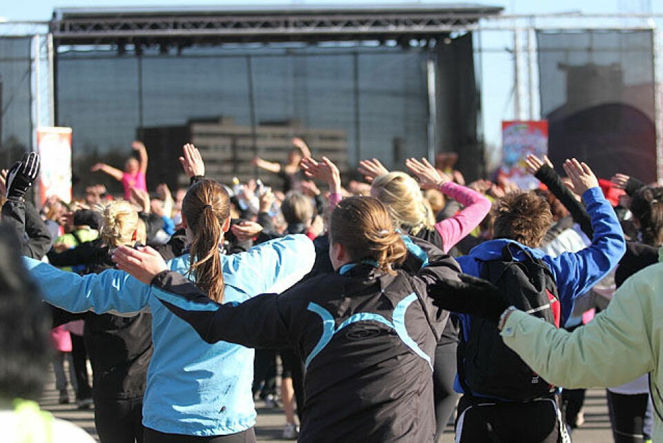 Jentebølgen i kaldt solskinnsvær Hoey_armfoering_IMG_1189