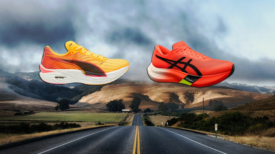 Hvilken supersko er best? Puma Deviate Nitro Elite 3 eller Asics Metaspeed Edge Paris? (Foto: Puma/Asics/Pixabay. Montasje: Bjørn Johannessen) Hvilken supersko er best? Puma Deviate Nitro Elite 3 eller Asics Metaspeed Edge Paris? (Foto: Puma/Asics/Pixabay. Montasje: Bjørn Johannessen)