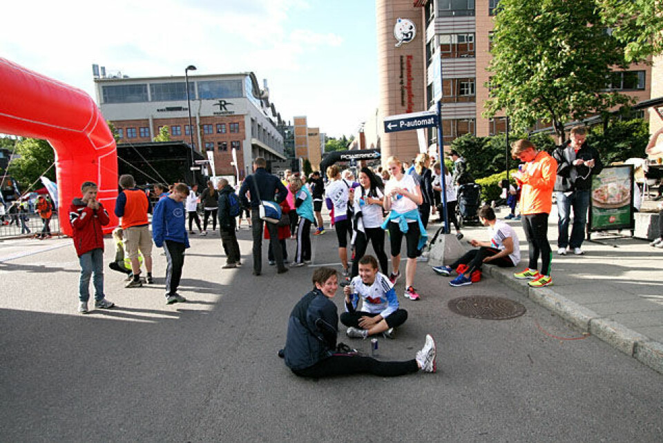 Mange løp Leap Oslo lørdag