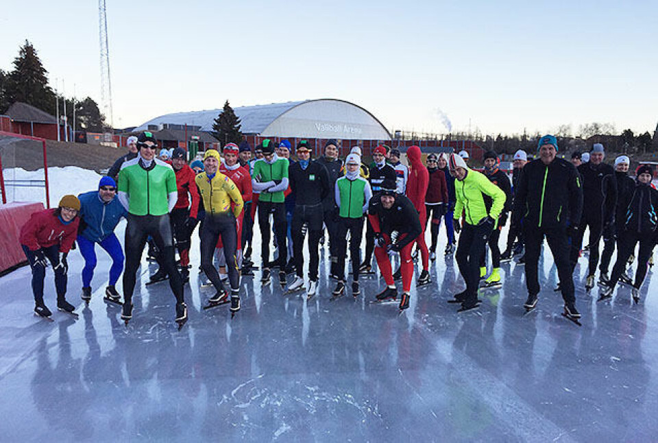 Gjennom vinteren arrangeres det både enkeltstående skøyteløp og karuseller i Norge. Her fra Medistermarathon som arrangeres 2. juledag på Valle Hovin Kunstis. (Foto: Espen Riktor) Gjennom vinteren arrangeres det både enkeltstående skøyteløp og karuseller i Norge. Her fra Medistermarathon som arrangeres 2. juledag på Valle Hovin Kunstis. (Foto: Espen Riktor)