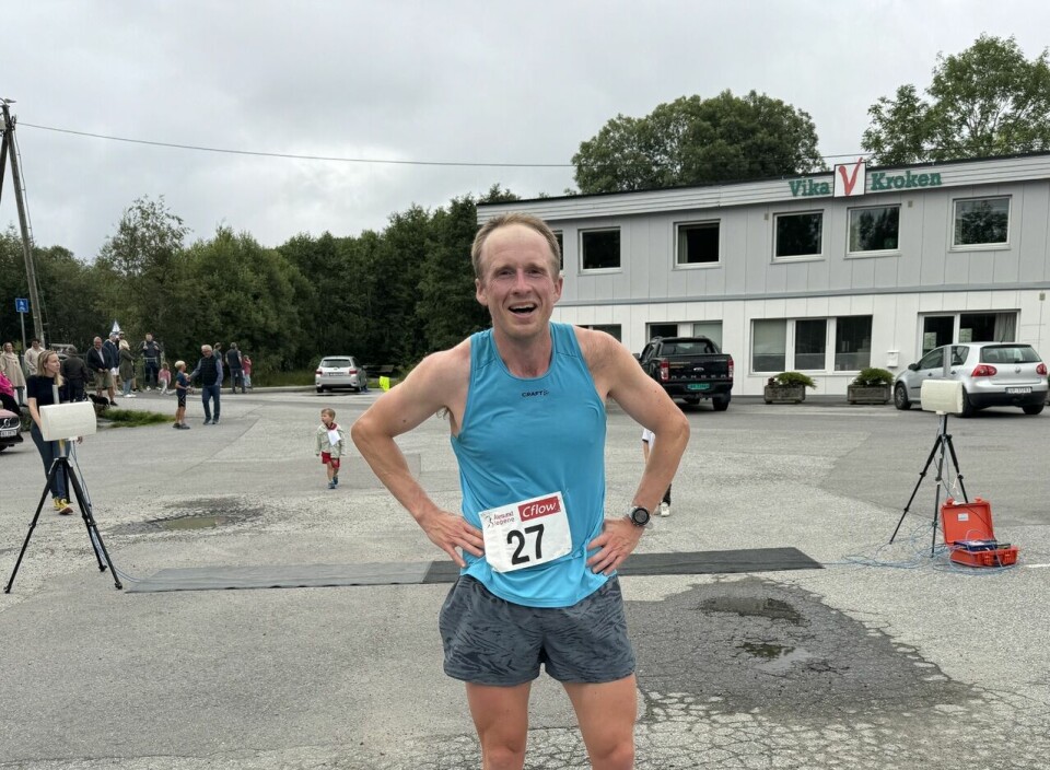 Njål Tyssing er en aktiv konkurranseløper. Også i ferien er han med på løp. Njål Tyssing er en aktiv konkurranseløper. Også i ferien er han med på løp.