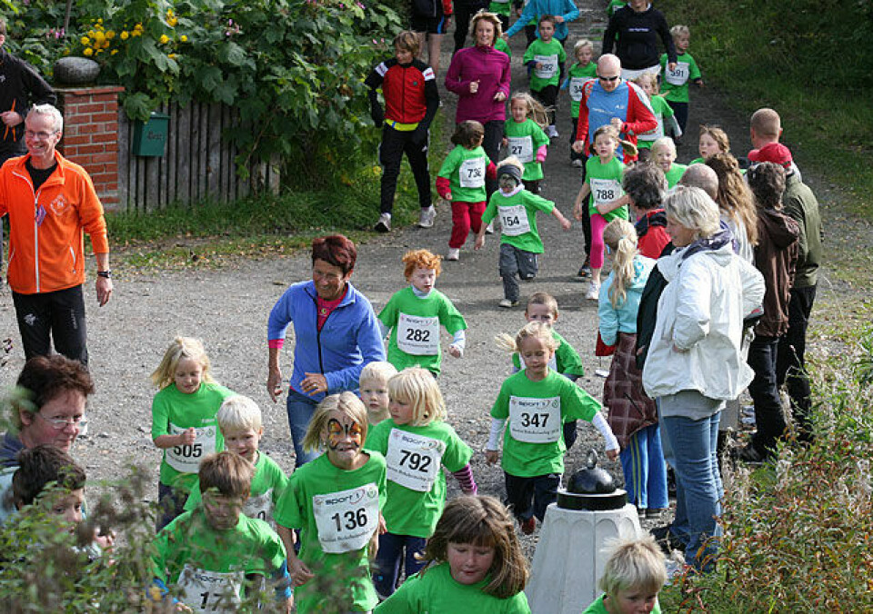 Glimt fra Barnas Birkebeinerløp