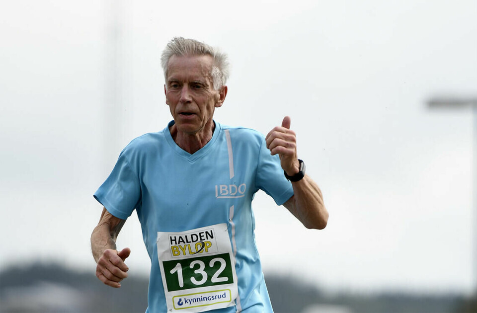 Henrik Lund Raagaard satte norsk klasserekord på halvmaraton i Lierløpet Henrik Lund Raagaard har konkurrert i løping i mindre enn 10 år, men har satt en rekke rekorder både i 75- og 80-årsklassen. (Arkivfoto: Bjørn Johannessen)