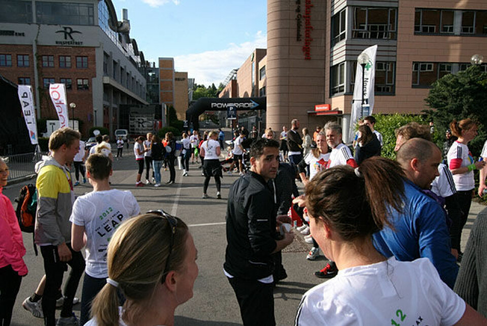 Mange løp Leap Oslo lørdag