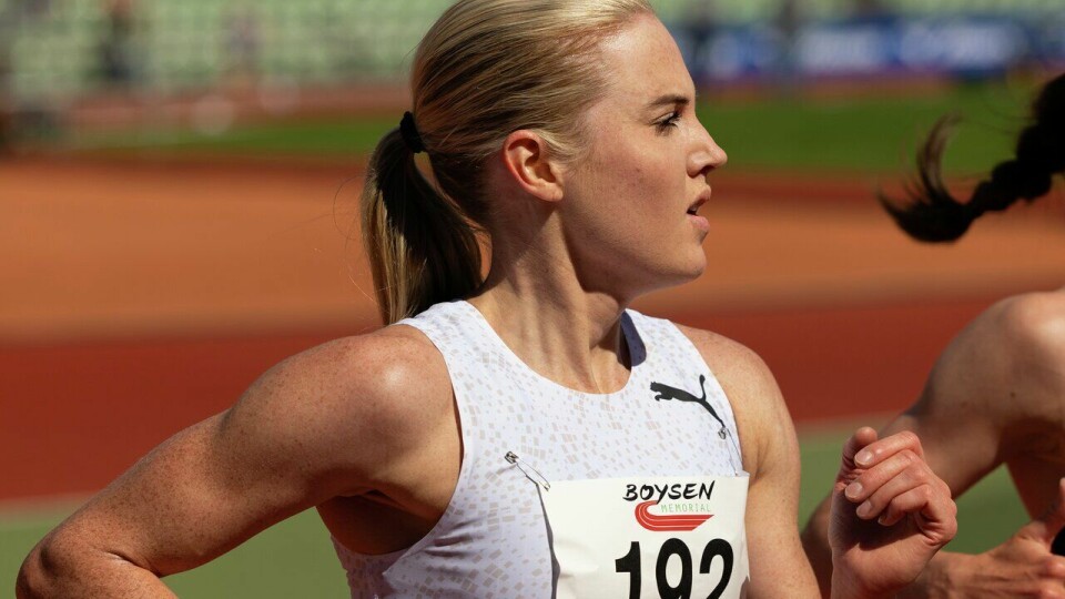 NM friidrett avsluttes i dag: Hvem vinner 1500 m og 10000 m? Boysen Memorial - Bislett - 5000m KS - Kristine Eikrem Engeset, Tjalve, IK (192)