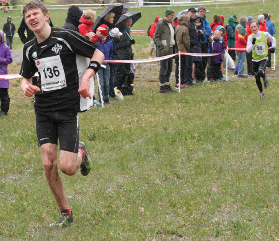 Praktfullt terreng-NM i Strandebarm.