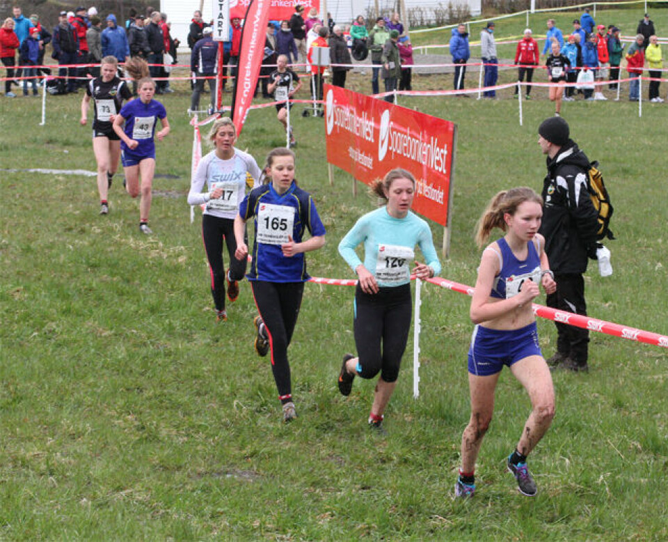 Praktfullt terreng-NM i Strandebarm.