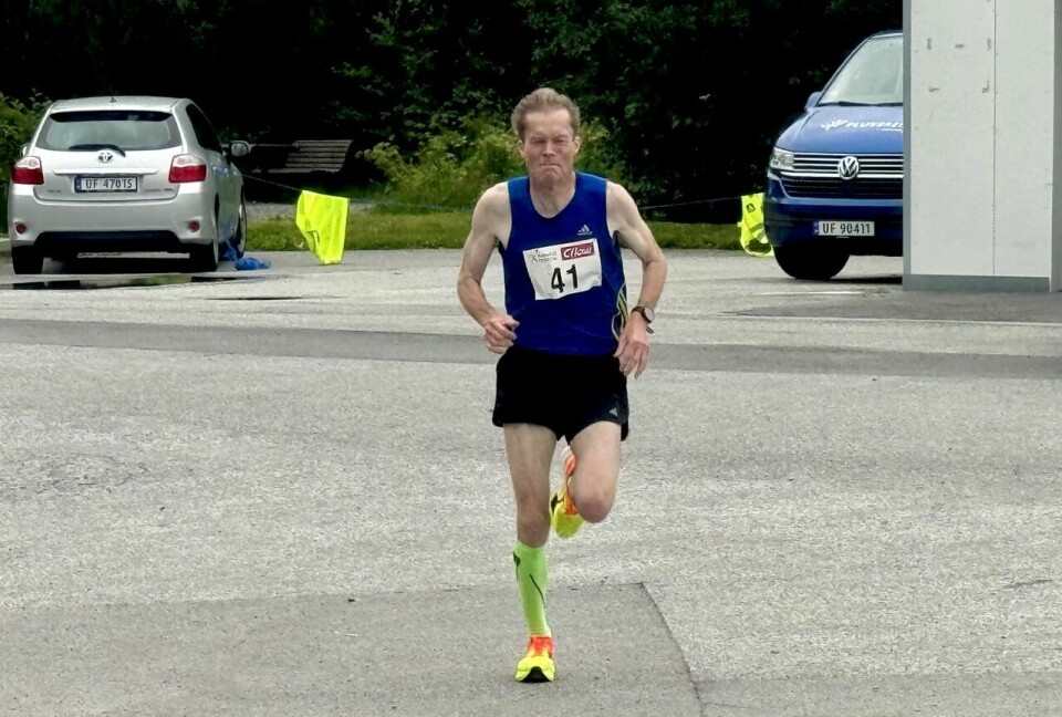 Njål Tyssing vant 10 km i Vasstrandmila i Ålesund 3km_Kristian_Nedregaard
