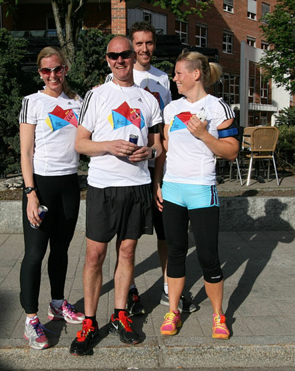 Mange løp Leap Oslo lørdag