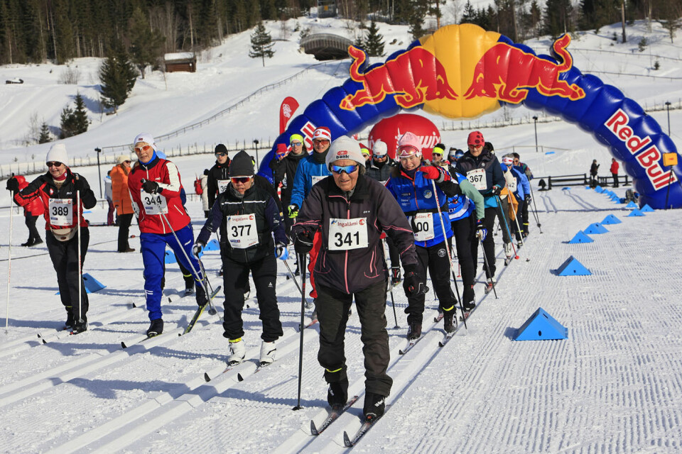 Ine Løvlien fra Lillehammer Skiklub ble vinner av 15 km i årets Ingalåmi Inga-laami 2023 - Foto Jørgen Skaug (39).jpg