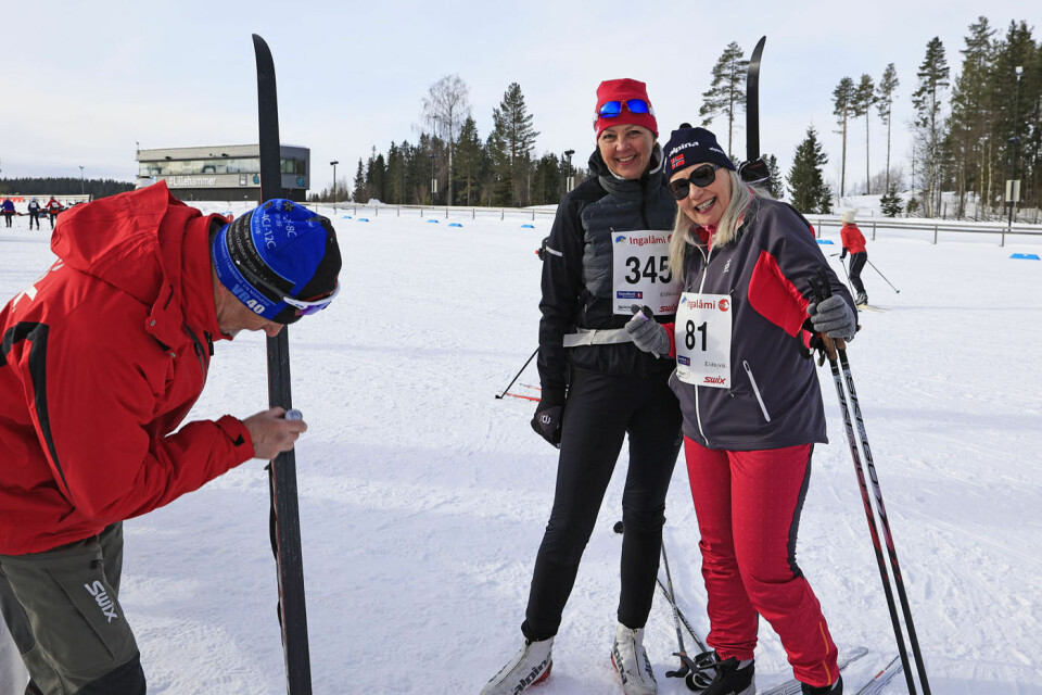 Ine Løvlien fra Lillehammer Skiklub ble vinner av 15 km i årets Ingalåmi Inga-laami 2023 - Foto Jørgen Skaug (31).jpg