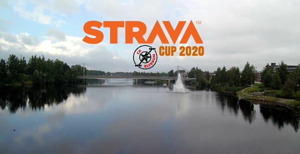 Suksess med Strava Cup på sykkel i Elverum Strava Cup-logo