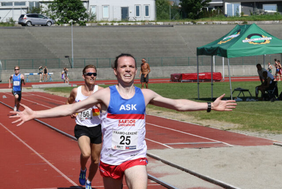 Varme dager under 1500 og 3000 m i Framolekene i Bergen 1P1A5986