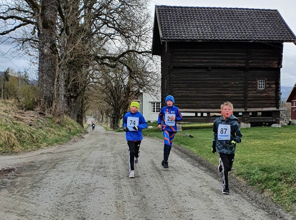 Løpsglede og gode tider i Sport 1 Karusellen Sport1 Karusellen - 3 gutter i loypa-2.jpg