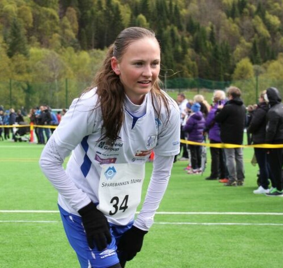 Ny kvinnevinner i 1.mai løpet BESTE_DAME