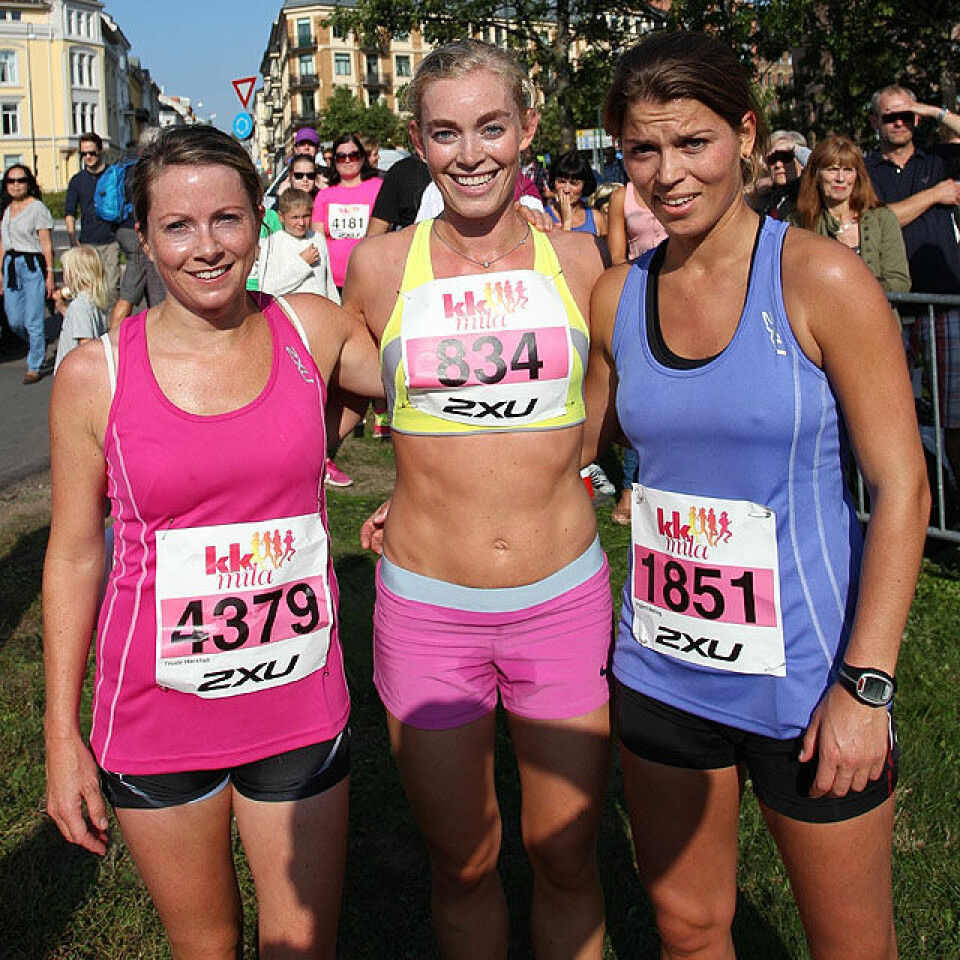 4361 løp 'fem' og ti kilometer i KK-mila Pall_10km_Cecilie_Iserne_nr1_Ingjerd_Meling_nr2tv_Trude_Harstad_nr3th_A20G5068.jpg