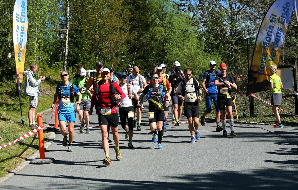 Fra starten på fjorårets løp ved Soria Moria Kurs- og konferansesenter. (Foto: Bjørn Hytjanstorp) Fra starten på fjorårets løp ved Soria Moria Kurs- og konferansesenter. (Foto: Bjørn Hytjanstorp)