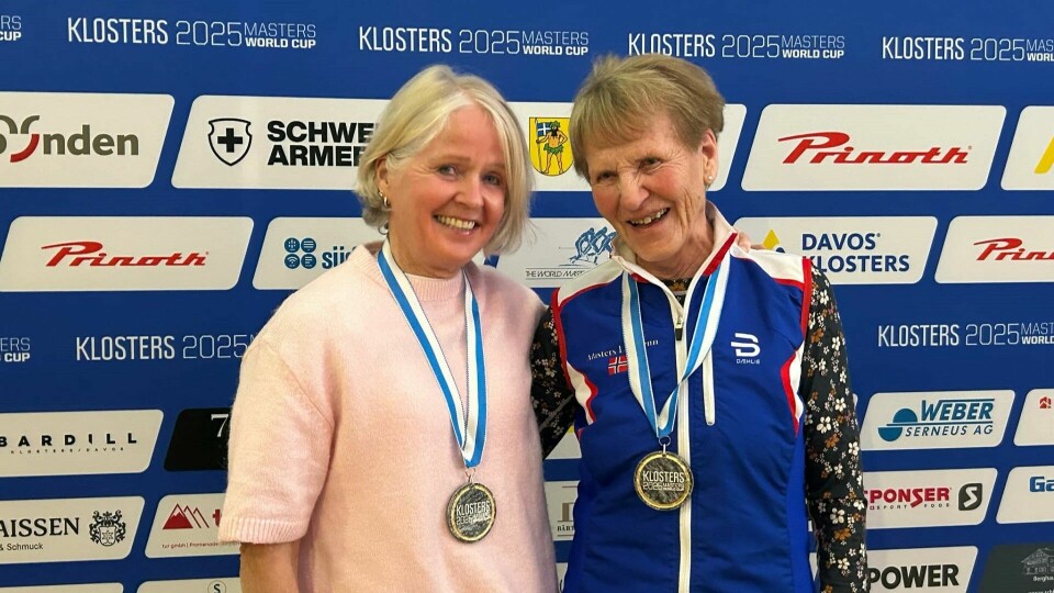 Ragnhild Bolstad (til venstre) og Marie Lovise Svevad tok til sammen seks medaljer i Sveits. (Foto: privat) Ragnhild Bolstad (til venstre) og Marie Lovise Svevad tok til sammen seks medaljer av edleste valør i Sveits. (Foto: privat)
