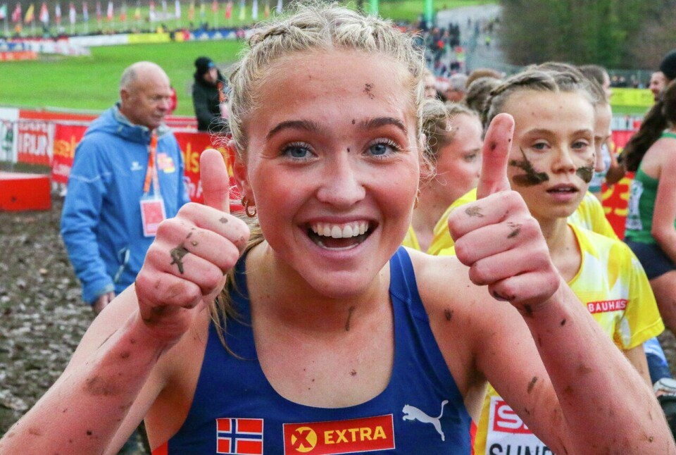 Allsidige Thea Charlotte Knutsen EM Terrengløp 2023 - U20 kvinner - Thea Charlotte Knutsen