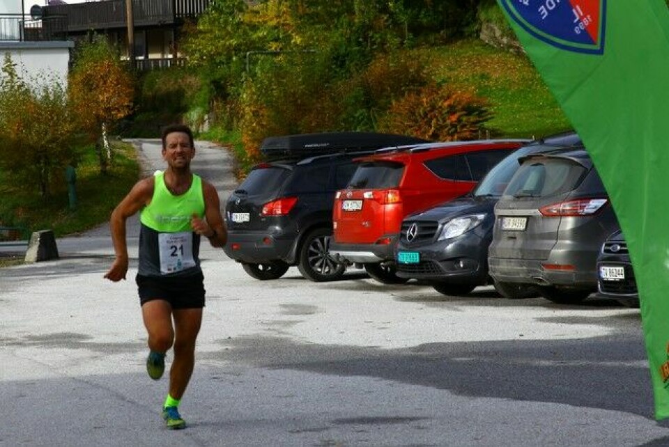 Trude Eimhjellen og Bendik Grimsbø vant Gloppen halvmaraton (Nå med flere bilder) IMG_3907.JPG