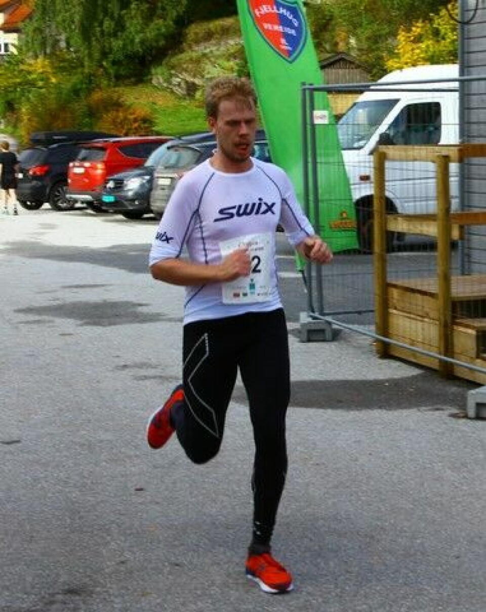 Trude Eimhjellen og Bendik Grimsbø vant Gloppen halvmaraton (Nå med flere bilder) IMG_3913.JPG