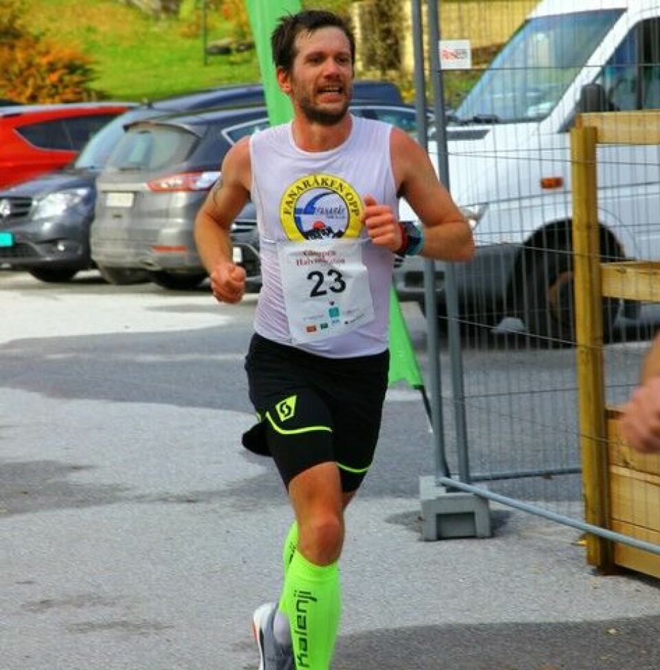 Trude Eimhjellen og Bendik Grimsbø vant Gloppen halvmaraton (Nå med flere bilder) IMG_3917.JPG