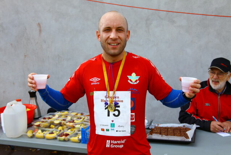 Trude Eimhjellen og Bendik Grimsbø vant Gloppen halvmaraton (Nå med flere bilder) IMG_3923 - Kopi.JPG