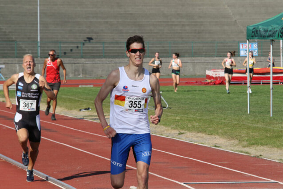 Varme dager under 1500 og 3000 m i Framolekene i Bergen 1P1A5789.jpg