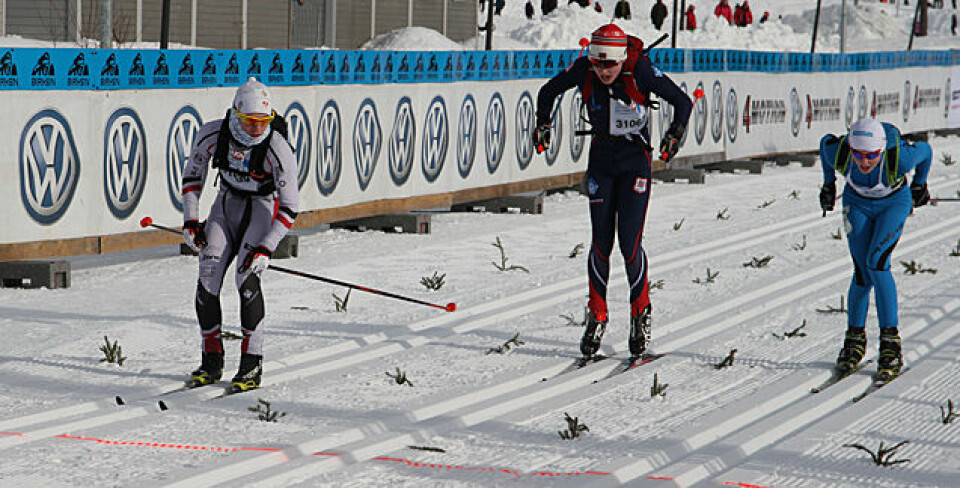 Rekord i UngdomsBirken - 2452 i mål på Birkebeineren skistadion UBirk-G15-mot_maal.jpg