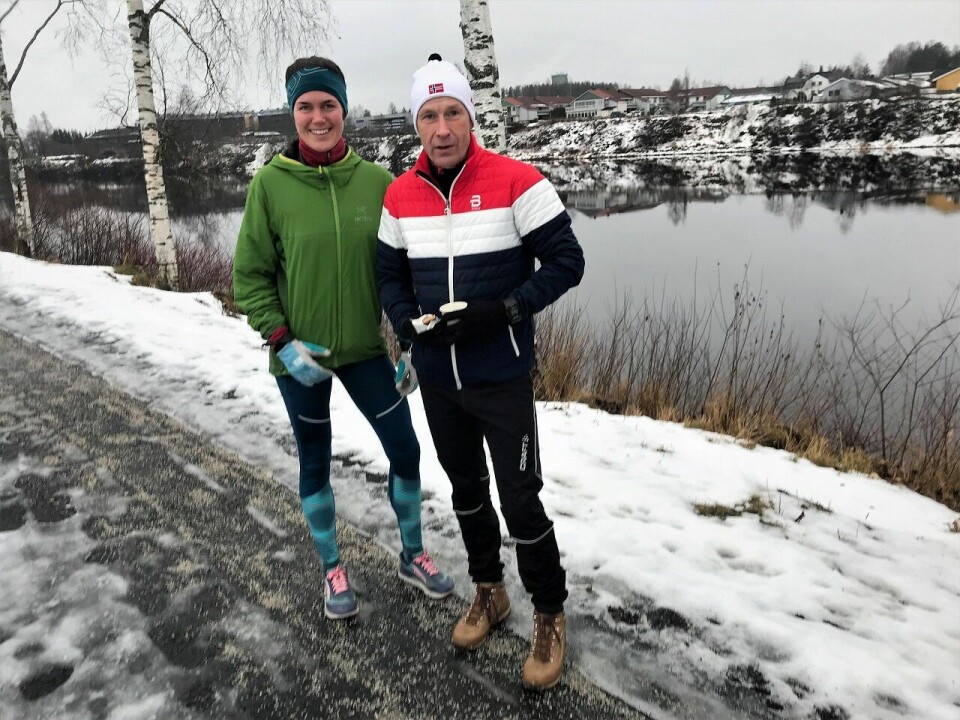 Helt selvgjort og velgjort i Elverum Halvmaraton Lene_Nylund_Hennng Aasen.jpg