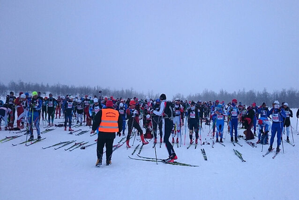 Håvard Hansens sjuende og tøffeste Troll Ski-seier Klar_for_start_95km.jpg