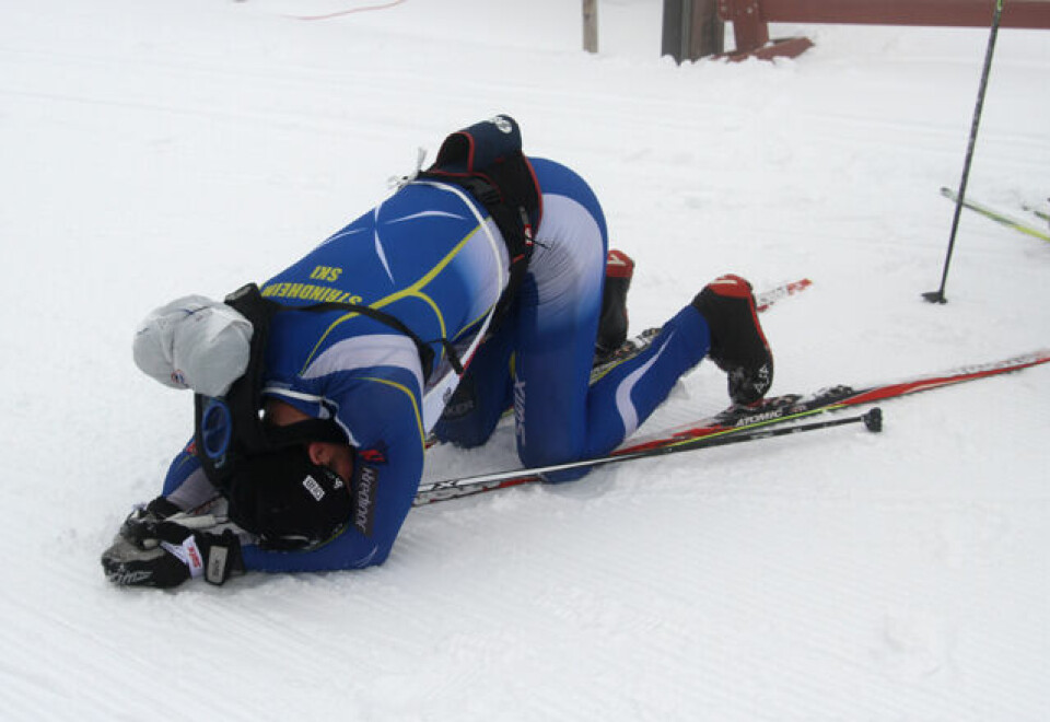 Håvard Hansens sjuende og tøffeste Troll Ski-seier Haavard_Hansen_paa_kne.jpg