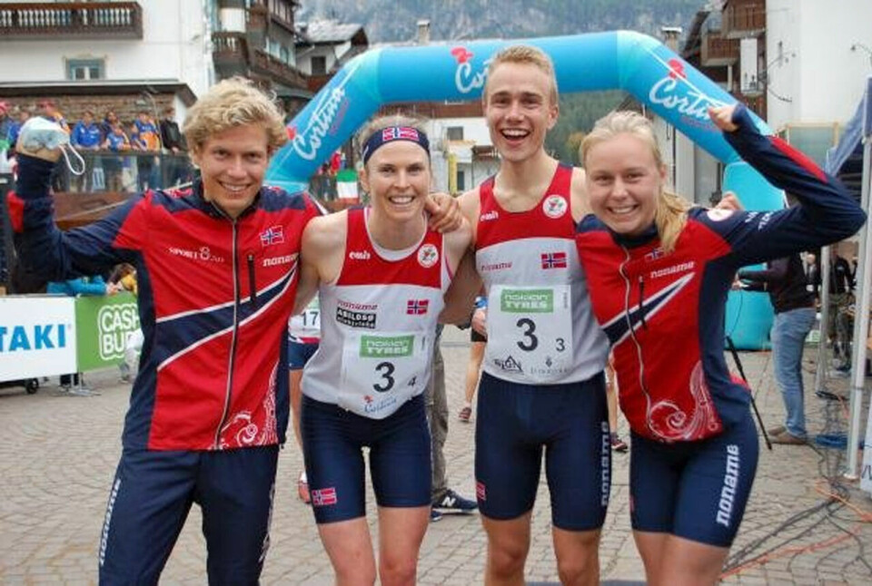 Norge vant sprintstafett i Verdenscupen i orientering VC_Sprintstafett