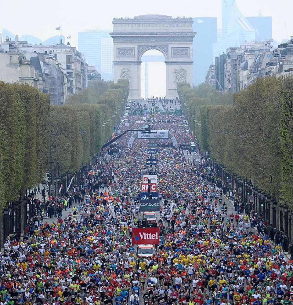 Rekordenes Paris Marathon nacelle1