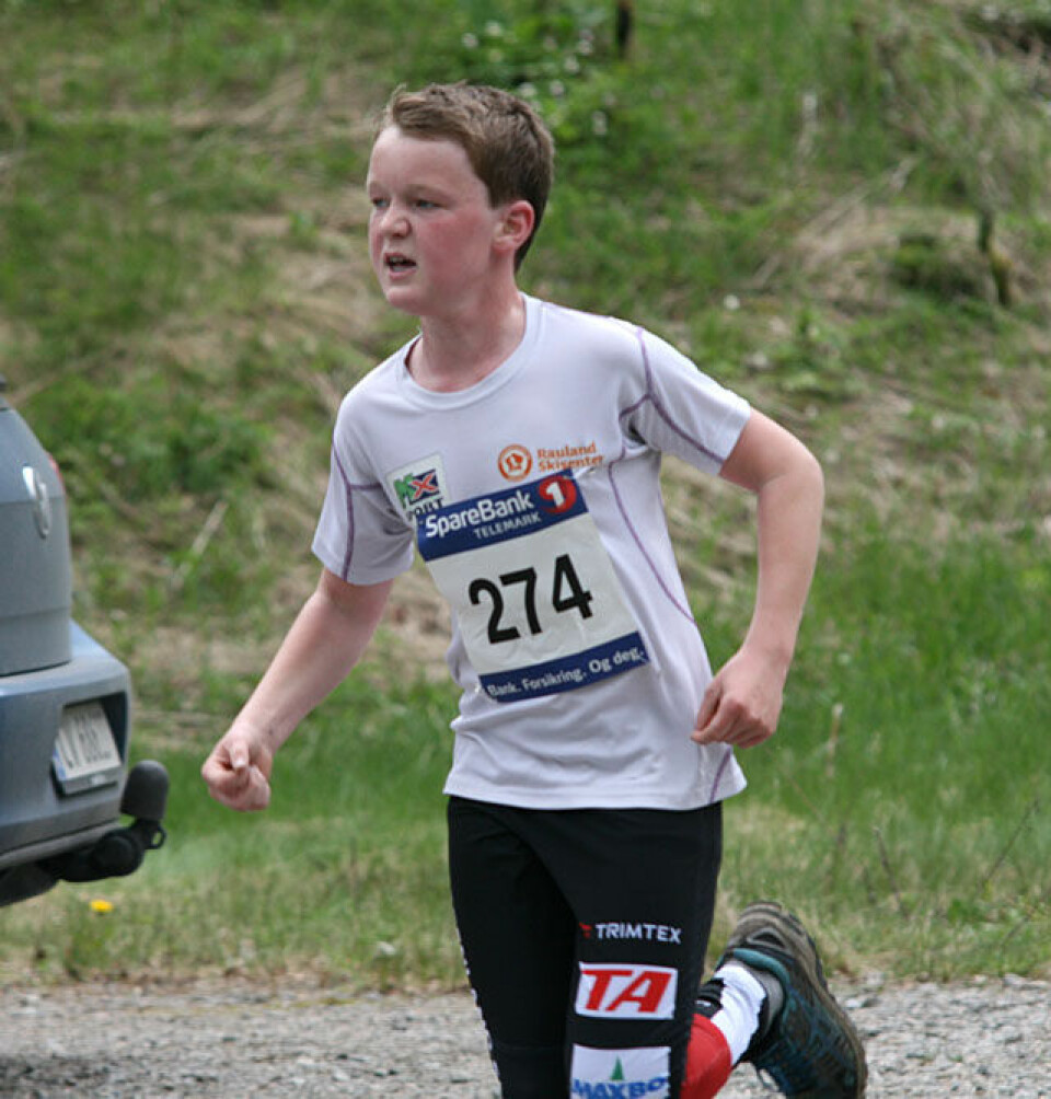 14-årige Sindre slo alle på karusellløpet i Skotfoss-terrenget IMG_6902_nr_274.jpg
