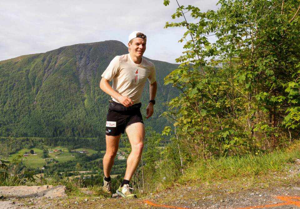 Jonas Hesthaug og Yngvild Kaspersen vant Ørsta fjellmaraton Foto Martin Hauge-Nilsen1.jpg