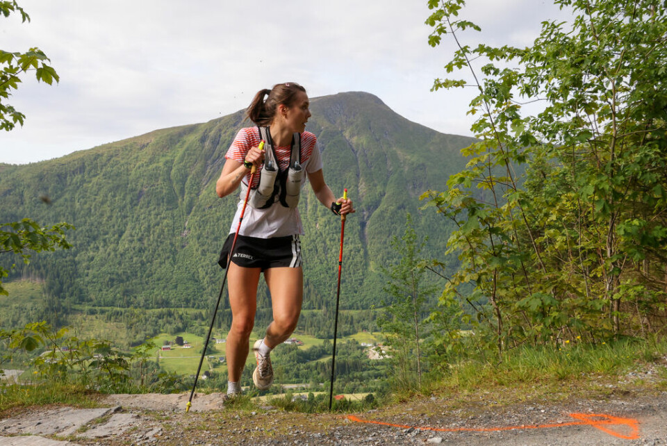 Jonas Hesthaug og Yngvild Kaspersen vant Ørsta fjellmaraton Foto Martin Hauge-Nilsen2.jpg