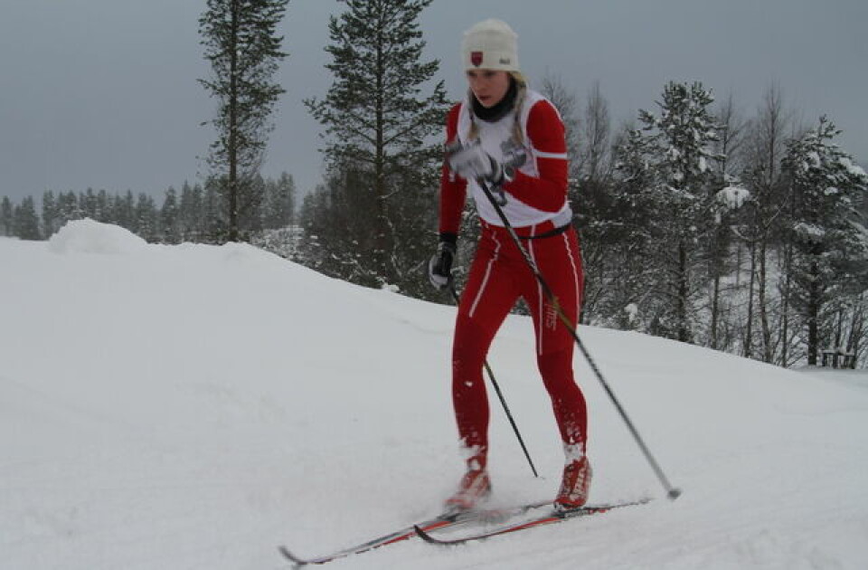 Håvard Hansen foran Sjur Røthe i Trysil-Knut rennet