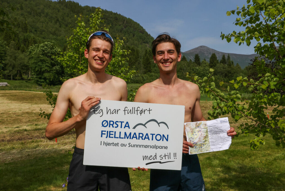 Jonas Hesthaug og Yngvild Kaspersen vant Ørsta fjellmaraton Foto Martin Hauge-Nilsen7.jpg