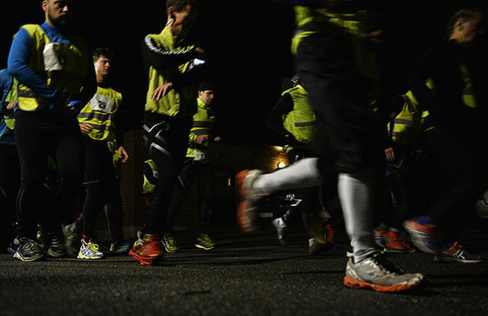 Fra en av nattetappene på Halden Ultraintervall i fjor. (Foto: Bjørn Johannessen) Fra en av nattetappene på Halden Ultraintervall i fjor. (Foto: Bjørn Johannessen)