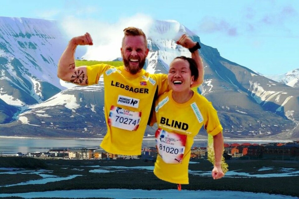 Håkon Fram Stokka og Eline Øidvin skal profilere Spitsbergen Marathon 2017. Håkon Fram Stokka og Eline Øidvin skal profilere Spitsbergen Marathon 2017.