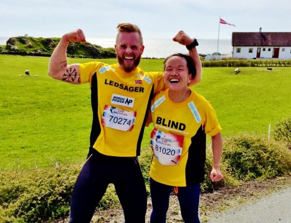 Eline og Håkon skal profilere Spitsbergen Marathon Håkon_Eline_Wings_for_life_worldrun_2015 (704x539).jpg