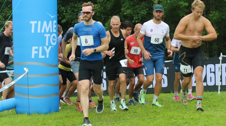 Over 300 små og store i heftige Mjøsen Trail i Furuberget