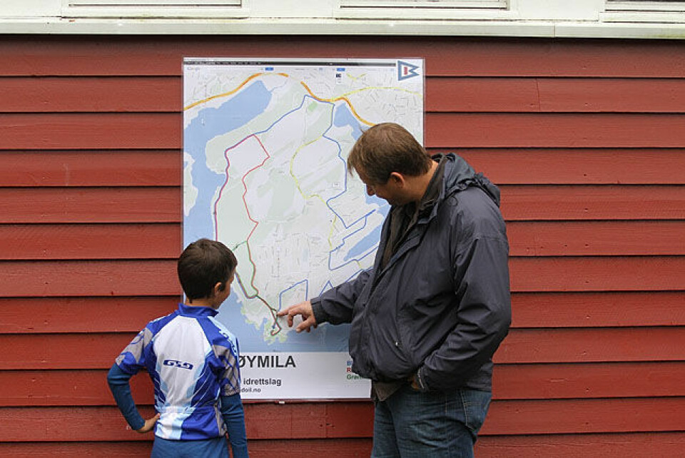 Bygdøymila i høstfarger